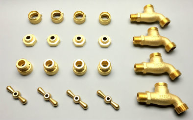 polished brass